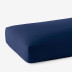 Classic Smooth Wrinkle-Free Sateen Fitted Bed Sheet - Blue Sapphire, Full