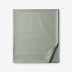 Classic Smooth Rayon Made From Bamboo Sateen Flat Bed Sheet - Tarragon, Twin