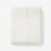 Classic Cool Organic Cotton Percale Fitted Bed Sheet - Ivory, Twin