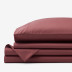 Classic Smooth Wrinkle-Free Sateen Bed Sheet Set - Mulberry, Twin