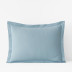 Luxe Ultra-Cozy Cotton Flannel Sham - Cloud Blue, Standard