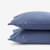 Premium Smooth Supima® Cotton Wrinkle-Free Sateen Pillowcases - Blue Dusk, Standard