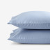 Premium Smooth Supima® Cotton Wrinkle-Free Sateen PIllowcase Set - Blue Shadow, Standard