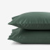 Premium Smooth Supima® Cotton Wrinkle-Free Sateen PIllowcase Set - Olive Green, Standard