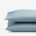 Classic Smooth Wrinkle-Free Sateen Pillowcases - Blue Shale, Standard