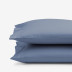 Classic Smooth Wrinkle-Free Sateen Pillowcases - Infinity Blue, Standard