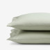 Classic Smooth Wrinkle-Free Sateen Pillowcases - Laurel Green, Standard