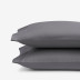 Classic Smooth Wrinkle-Free Sateen Pillowcases - Stone Gray, Standard