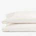 Classic Smooth Rayon Made From Bamboo Sateen Pillowcases - Ivory, Standard