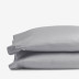 Classic Smooth Rayon Made From Bamboo Sateen PIllowcase Set - Pebble Gray, Standard