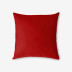 Indoor/Outdoor Toss Pillows - Jockey Red, 16 in. Square