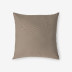 Indoor/Outdoor Toss Pillows - Taupe, 16 in. Square