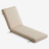 Chaise Lounge Cushion - Antique Beige, Standard