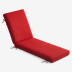 Chaise Lounge Cushion - Jockey Red, Standard