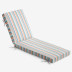 Chaise Lounge Cushion - Surround Stripe, Standard