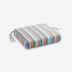 Replacement Boxed Edge Chair Cushion - Surround Stripe, 16 in. x 15 in.