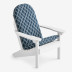 Adirondack Chair Cushion - Voyage Indigo