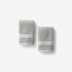 Sterling Supima® Cotton Washcloths, Set of 2 - Light Gray