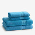 Turkish Cotton 4 Piece Bath Towel Set - Turquoise