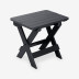 Adirondack Folding Side Table - Black