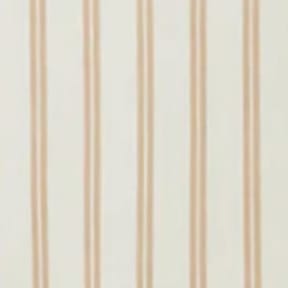The Company Store Narrow Stripe T200 Yarn Dyed Gold Cotton Percale Full Fitted Sheet