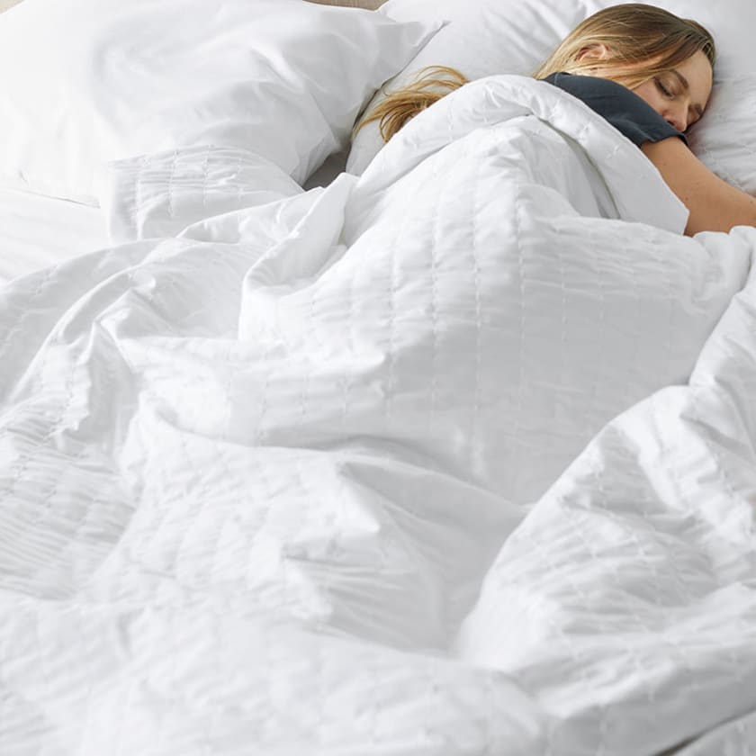 All Seasons Weighted Blanket - White