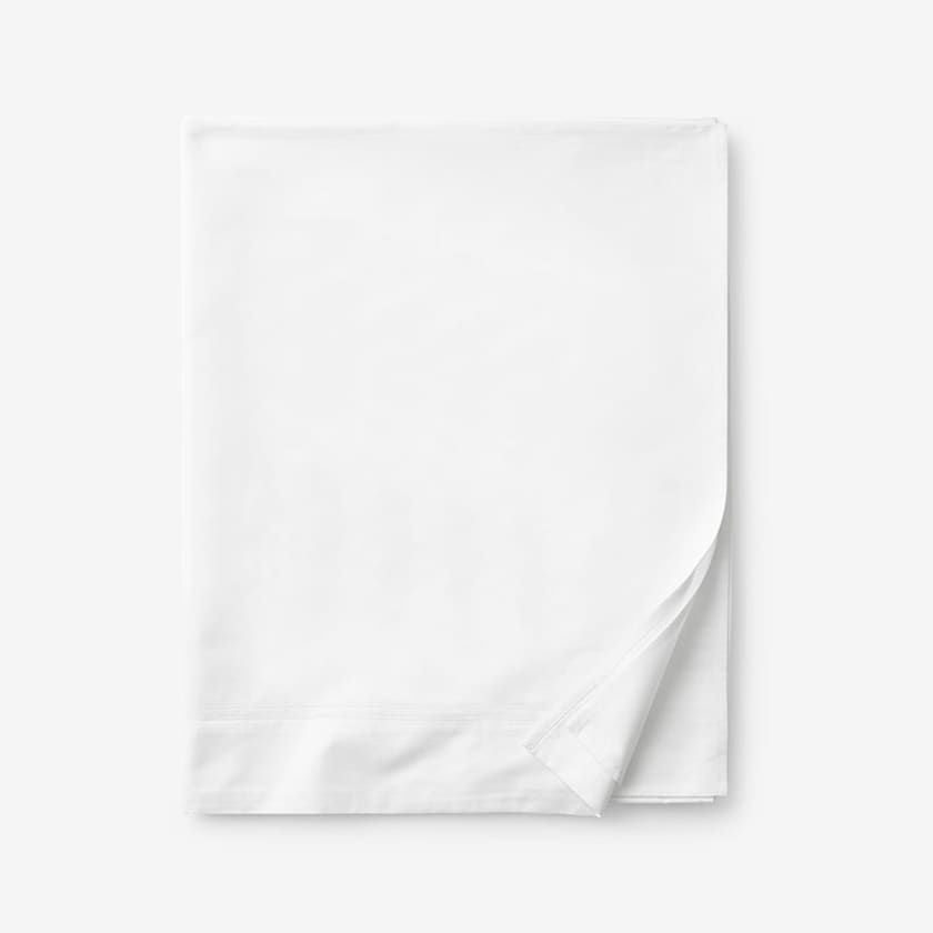 Luxe Smooth Egyptian Cotton Sateen Flat  Bed Sheet