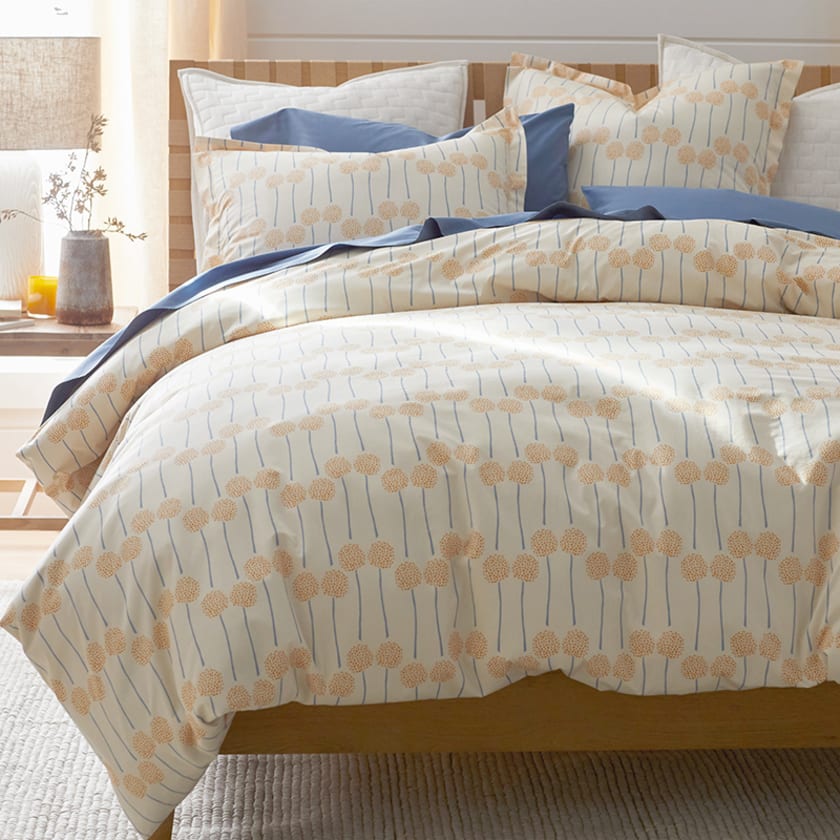 Lizzie Dandelion Classic Cool Cotton Percale Sham - Dandelion, Standard