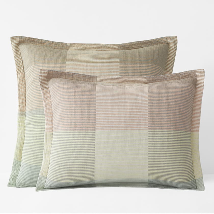 Logan Stripe Classic Cool Cotton Percale Sham