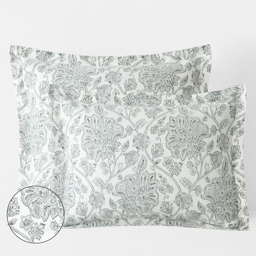Maison Floral Luxe Smooth Sateen Sham