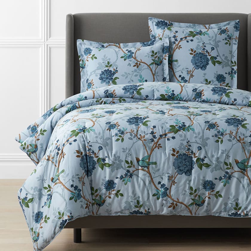 Bird Branch Luxe Smooth Sateen Comforter