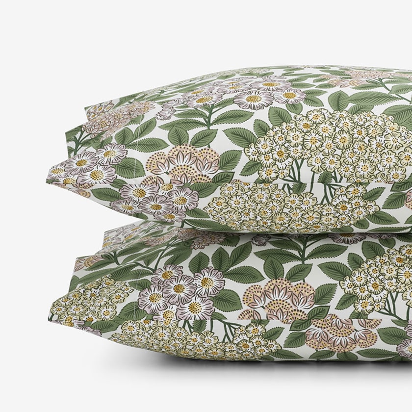 Vintage Jardin Premium Smooth Wrinkle-Free Sateen Pillowcases