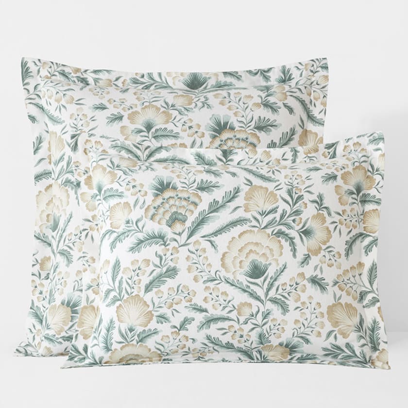 Jean Floral Premium Ultra-Cozy Cotton Flannel Sham