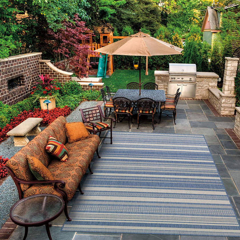 Outdoor Rugs for your Backyard Oasis - Rainsford Company