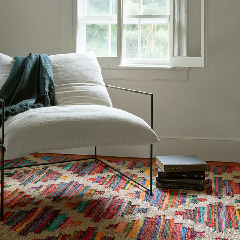 Mod Chindi Jute Indoor Rug - Multi