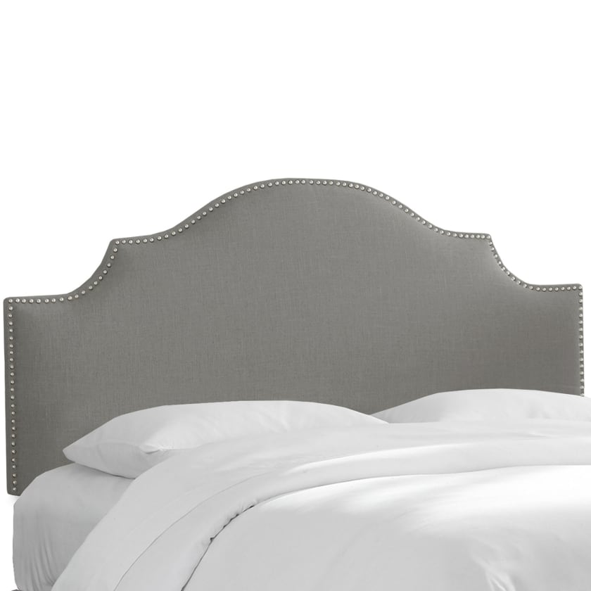 Hudson Velvet Headboard - White