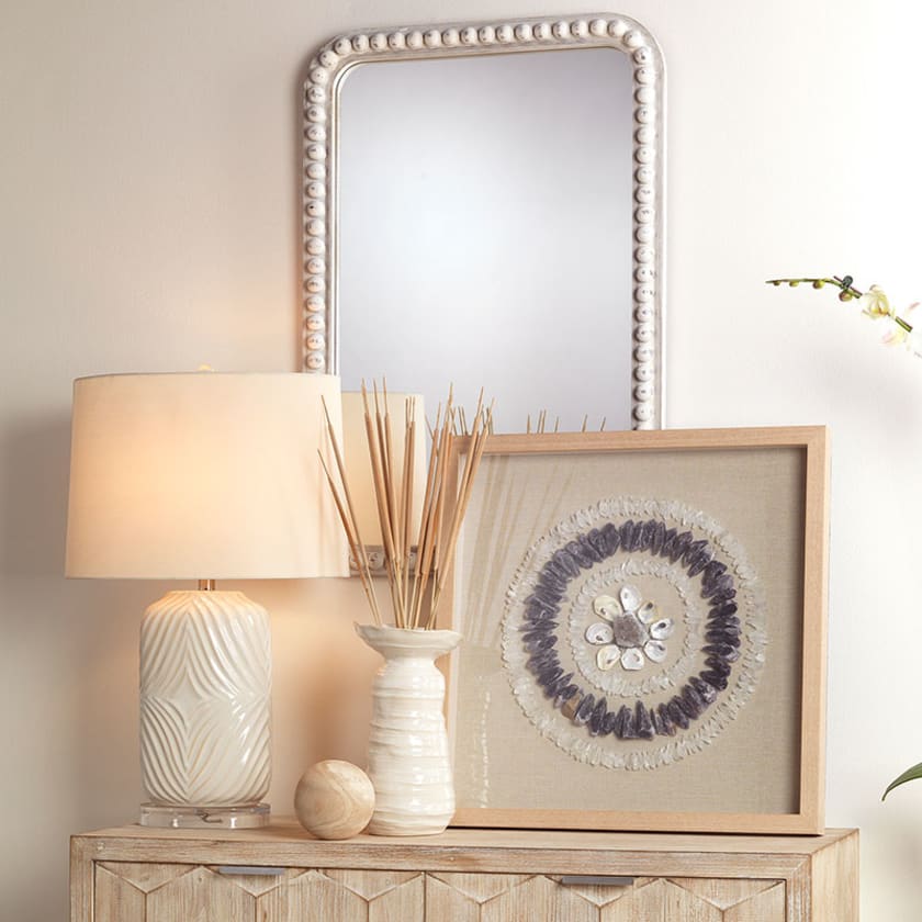 Modern Table Lamp - White
