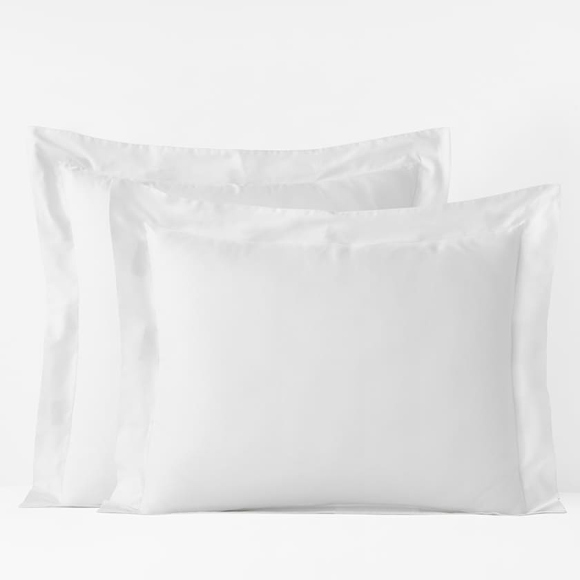 Premium Smooth Supima® Cotton Sateen Sham - White, Standard