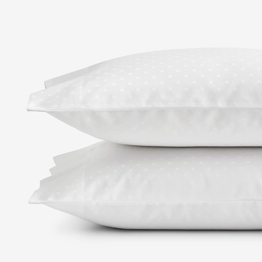 Dot Premium Smooth Supima® Cotton Sateen Pillowcases
