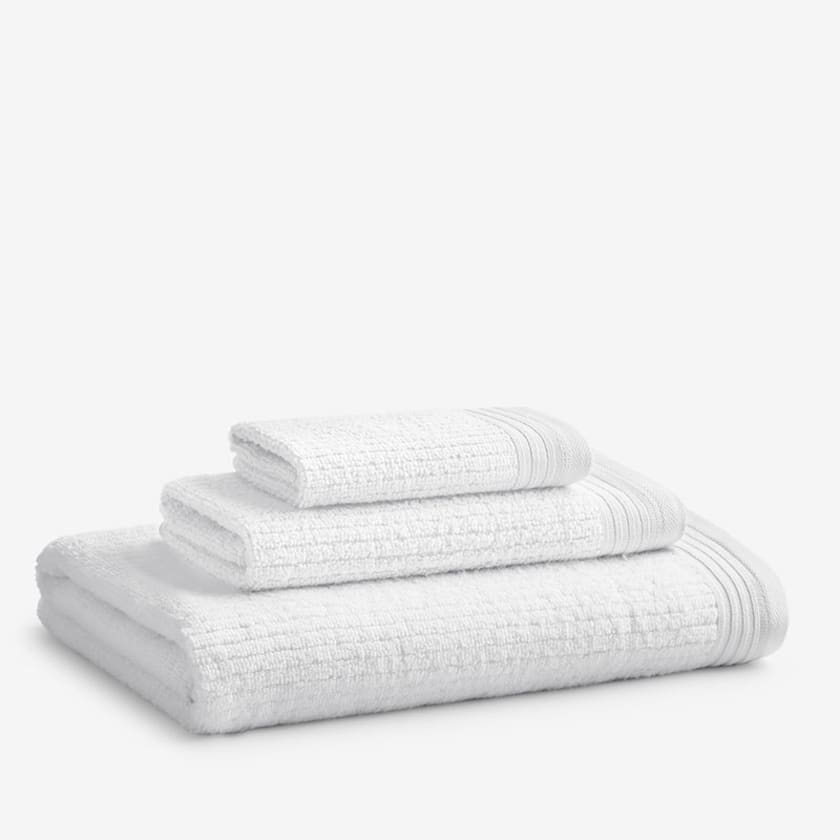 The Company Store Green Earth Quick Dry White Solid Cotton Tub Mat