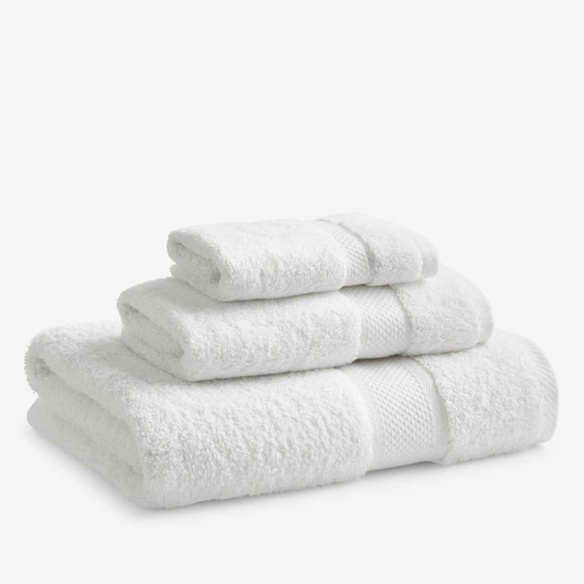 Sterling Supima® Cotton Bath Towel - White