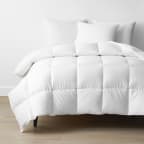 Down Comforter - White, Twin