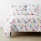 Floral Fairies Classic Cool Organic Cotton Percale Comforter Set - Twin