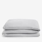Premium Smooth TENCEL™ Lyocell Sateen Duvet Cover - Sterling, Queen