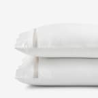Hewett Premium Smooth Egyptian Cotton Sateen Pillowcases - Taupe, Standard