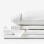 Hewett Premium Smooth Egyptian Cotton Sateen Bed Sheet Set - Taupe, Full