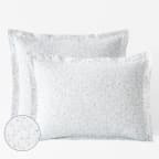 Ava Ditsy Floral Classic Cool Cotton Percale Sham - Blue, King