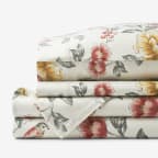 Viola Premium Ultra-Cozy Cotton Flannel Bed Sheet Set - White, Twin