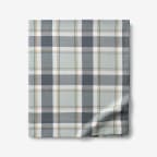 Jackson Premium Ultra-Cozy Cotton Flannel Flat Bed Sheet - Green, Twin/Twin XL