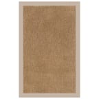 Islamorada Basketweave Bordered Rug - Antique Beige